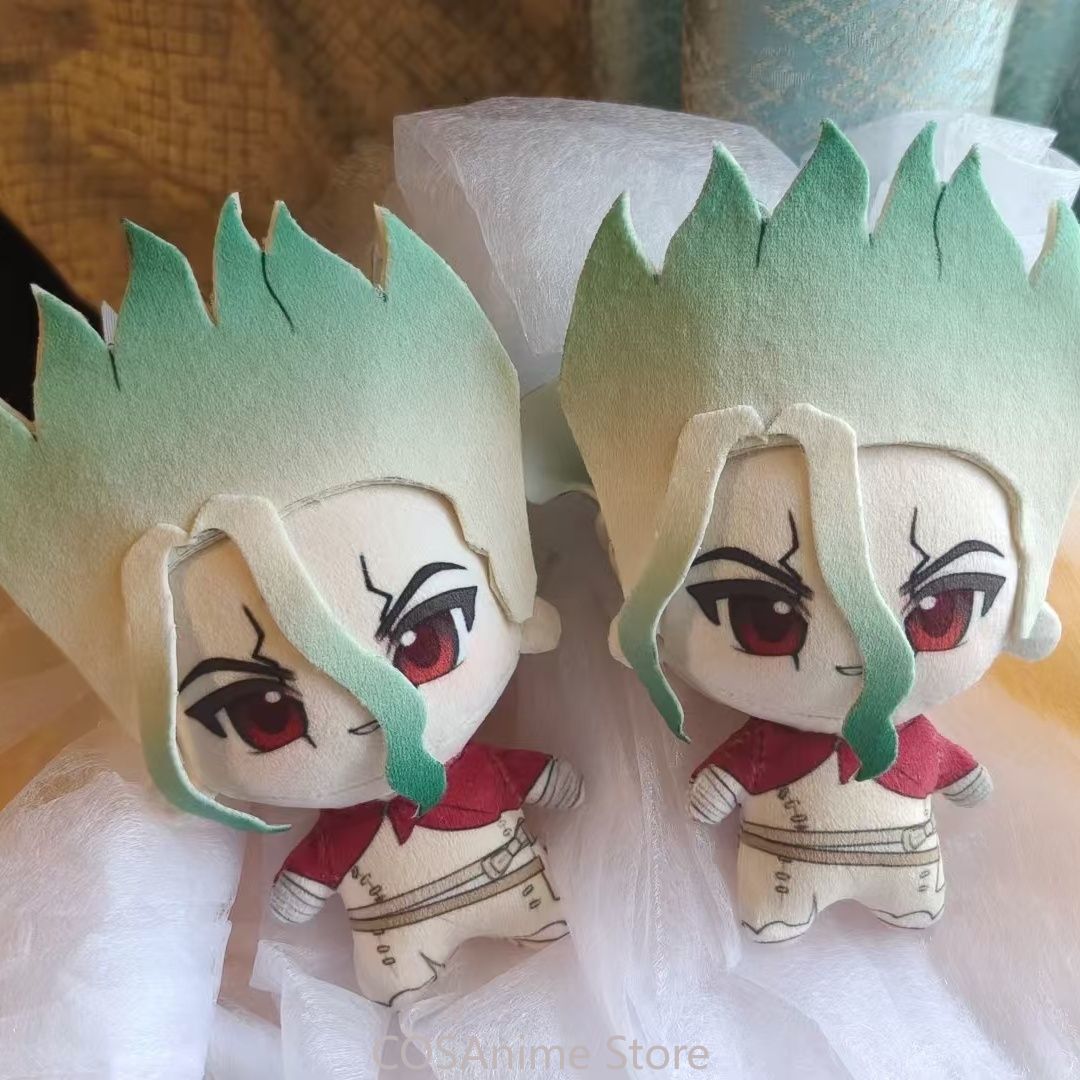 Cosplay Anime Women - ドクターストーン ジェン・アサギリ・スタンリー 10 センチメートルアニメコスプレフィギュアアイドルぬいぐるみ枕バッグペンダントマスコット誕生日ギフト