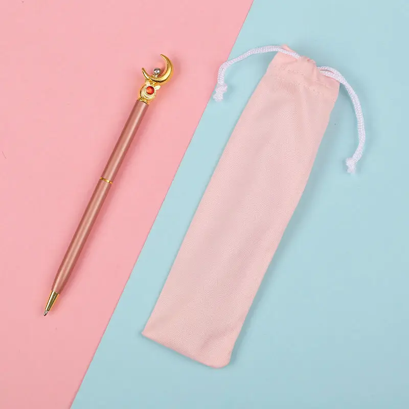 Sailor Moon Wand - セーラームーンメタルペンクリエイティブ日本ガーリーハートボールペンムーン魔法の杖アニメアクセサリーパーティー記念品