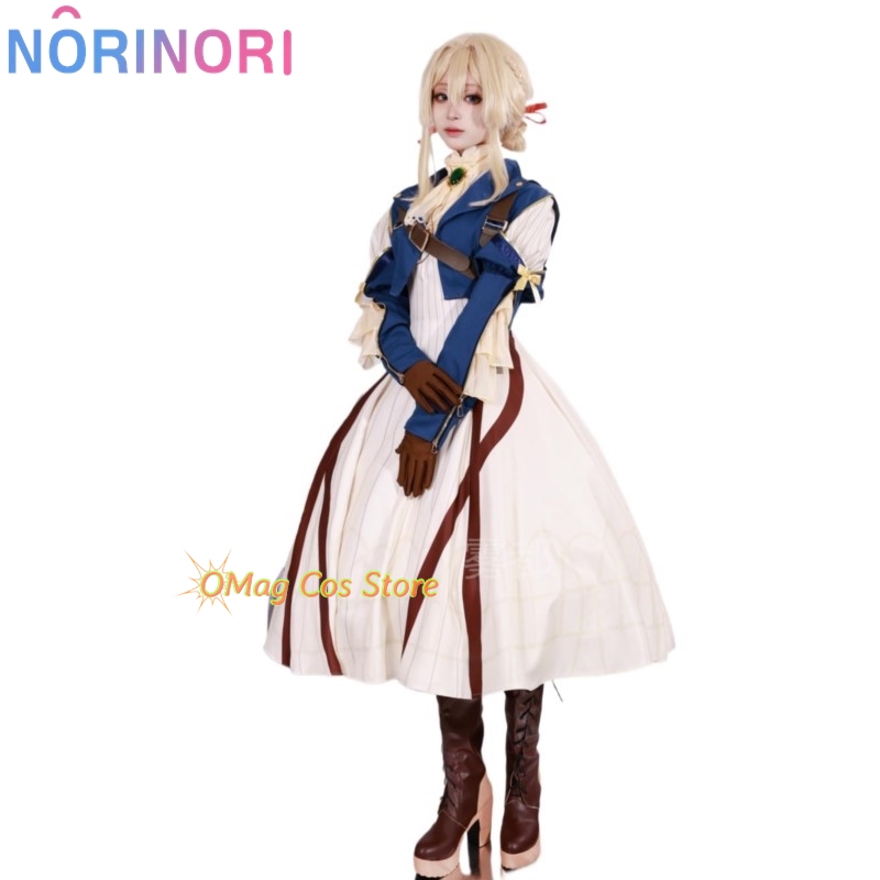 Violet Evergarden Dress - ハロウィンコスチューム コスチュームア バイオレット・エヴァーガーデン コスプレ アニメ バイオレット・エヴァーガーデン