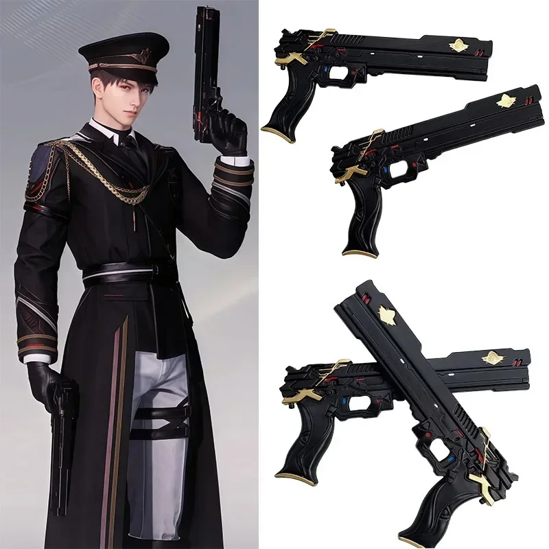 Anime Cosplay Party - 2026年アニメカーニバルパーティーコスチューム小道具ゲーム「ラブアンドディープスペース」ケイレブ公式ロールプレイ小道具「スターフェイアーコマンダー」ツインピストル