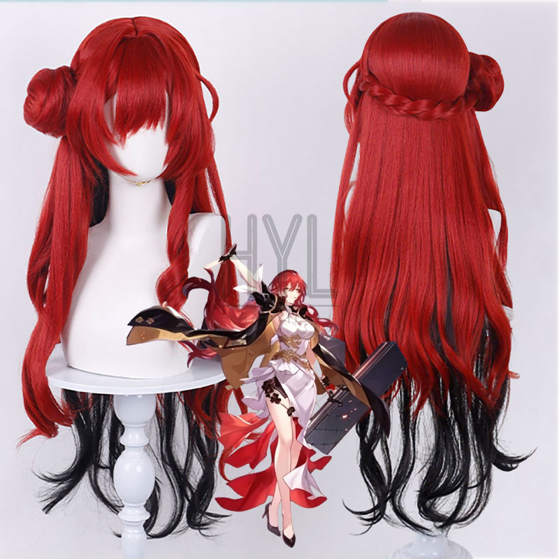 Anime Cosplay Red Hair - ゲーム Honkai: スターレール ヒメコ ヒメコ ボイジャー
