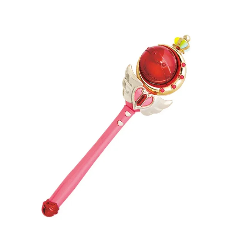 Sailor Moon Wand - 2026 アニメコスプレセーラー月野変身グロースティックスパイラルハートムーンロッドミュージカル魔法の杖ガール E3DD0