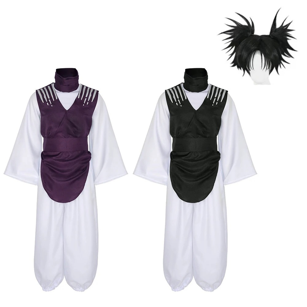 Jujutsu Kaisen Uniform - アニメ呪術廻戦 JJK 漫画呪術廻戦コスプレ衣装呪術廻戦コスプレトップベストパンツバーガンディ制服ハロウィン衣装女性男性用