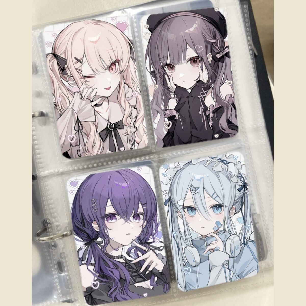Anime Cosplay Photo - アニメプロジェクトセカイ ナイトコード ロモ 小さなカード フォトカード HD