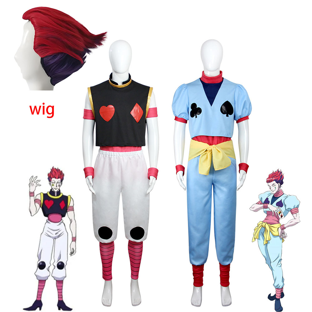 Hunter X Hunter Uniform - アニメハンター × ハンターヒソカコスプレ衣装フルセットスーツユニセックスファントム団 Cos 制服ハロウィンコスプレ衣装