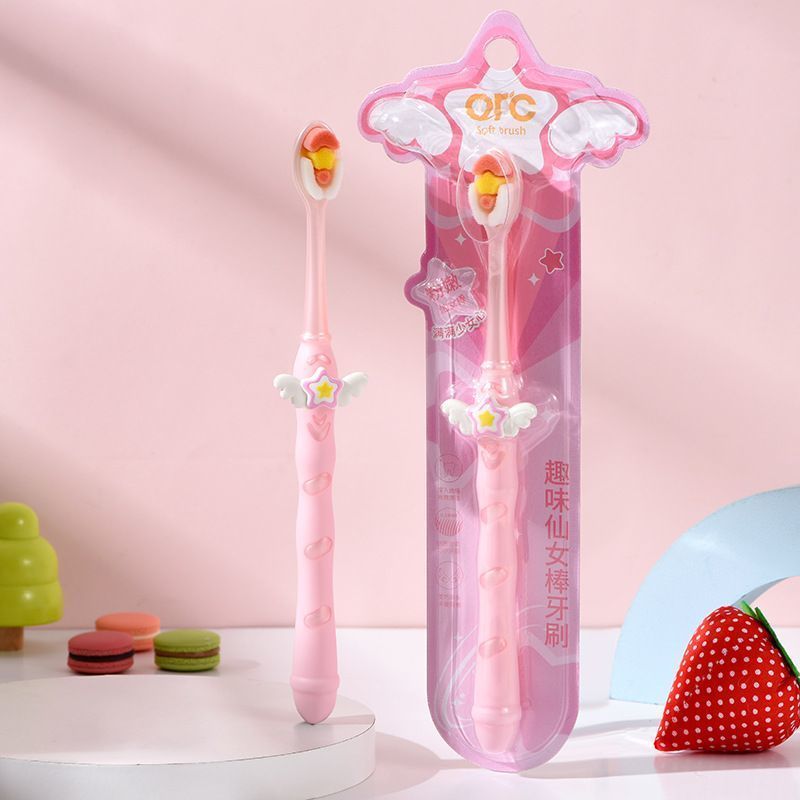 Sailor Moon Wand - かわいいキュートなセーラームーン魔法の杖ソフト毛歯ブラシアニメ漫画ハイビューティー歯ブラシ女の子学生ギフト用