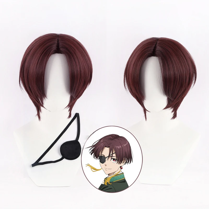 アニメ風ブレーカーコスプレウィッグ、hayato suo、e - Anime Cosplay Red Hair のレビューと価格