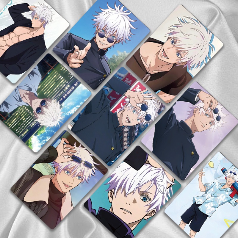 55枚入り 呪術廻戦 日本アニメ レーザー加工 小型カードゲ - Anime Cosplay Photo のレビューと価格