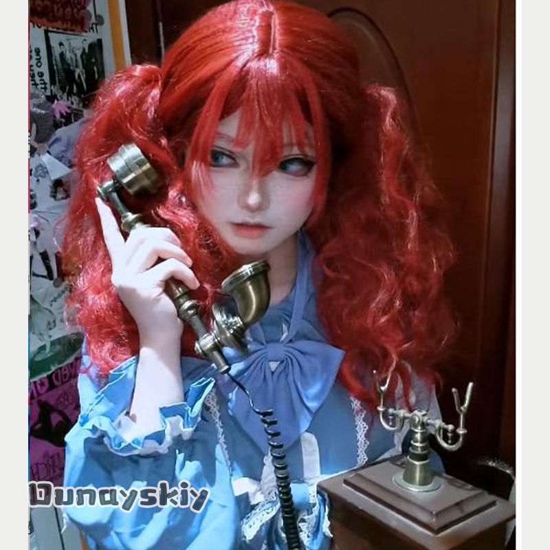 ヘメラ*/ポピーゲームコスプレ衣装ドレスゲームポピーコスプレ - Anime Cosplay Red Hair のレビューと価格