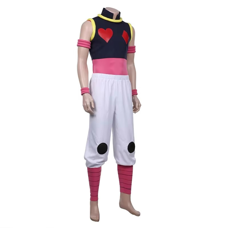アニメハンター × ハンターヒソカコスプレ衣装男性女性トップ - Hunter X Hunter Uniform のレビューと価格