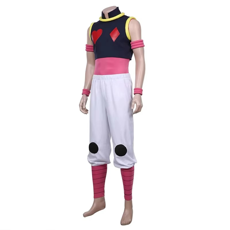 アニメハンター × ハンターヒソカコスプレ衣装男性女性トップ - Hunter X Hunter Uniform のレビューと価格