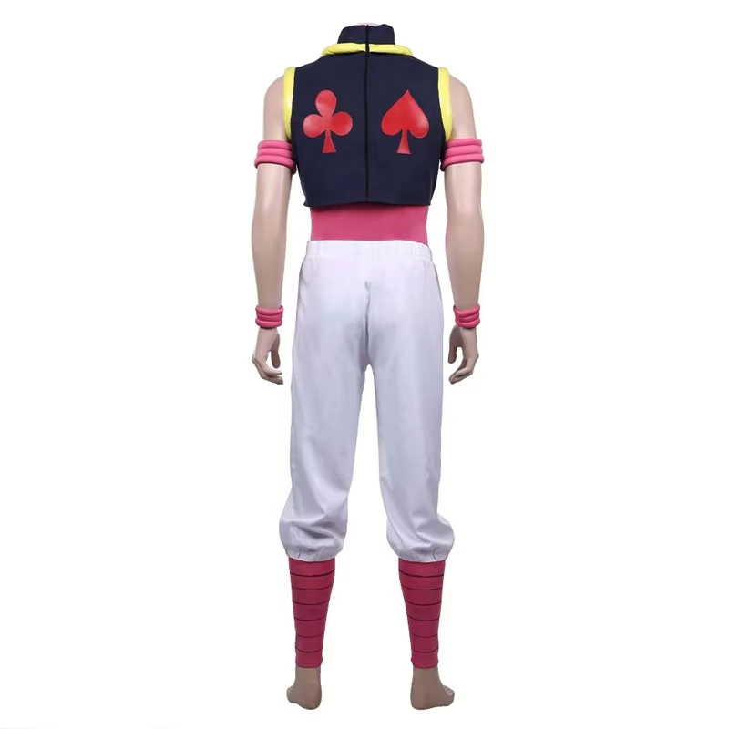 アニメハンター × ハンターヒソカコスプレ衣装男性女性トップ - Hunter X Hunter Uniform のレビューと価格