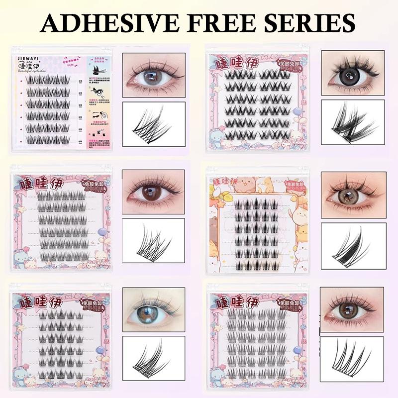 6列DIYセグメントつけまつげ、マンガ風つけまつげ、ナチュラ - Anime Cosplay Lashes のレビューと価格