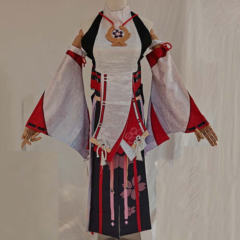 Yae miko-コスプレ衣装ウィッグ,ウィッグコスプレセッ - Violet Evergarden Dress のレビューと価格