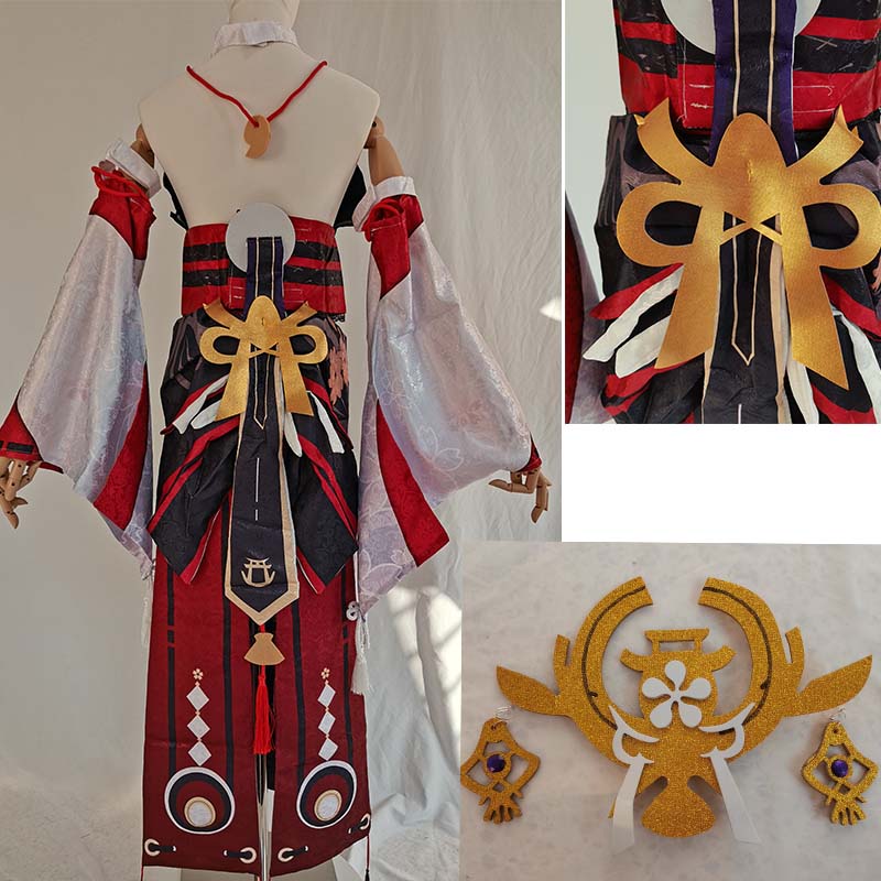 Yae miko-コスプレ衣装ウィッグ,ウィッグコスプレセッ - Violet Evergarden Dress のレビューと価格