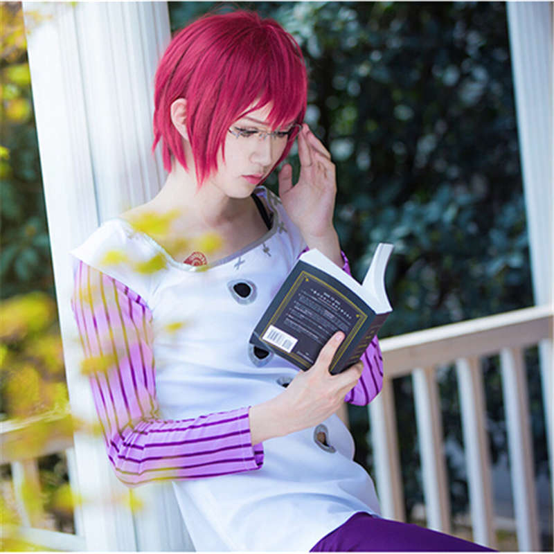 アニメゴートの欲望の罪ゴウザー コスプレウィッグ ショート  - Anime Cosplay Red Hair のレビューと価格