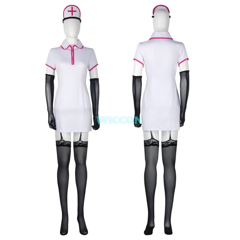 アニメチェーンソーマンコスプレ衣装マキマパワーセクシーなナー - Anime Cosplay Makima のレビューと価格