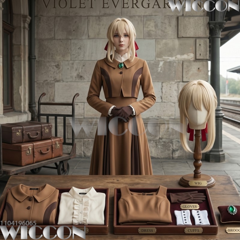 ヴァイオレットエヴァーガーデンコスプレ衣装学校制服ドレス女性 - Violet Evergarden Dress のレビューと価格