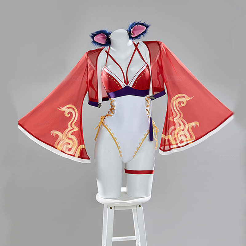 リーグ・オブ・レジェンド アーリ 水着 コスプレ衣装 |   - Anime Cosplay Bikini のレビューと価格