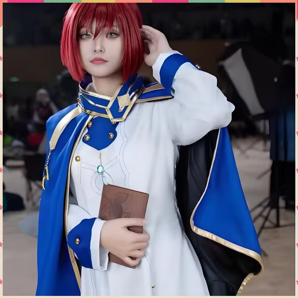 雪ゆきコスプレ衣装アニメ白雪姫赤髪のロールプレイスーツハロウ - Anime Cosplay Red Hair のレビューと価格