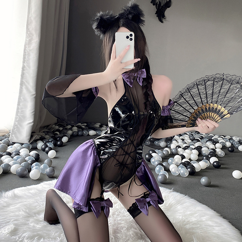 AniLV 日本のアニメゲームフィッシュルボディスーツ制服コ - Cosplay Duo Anime のレビューと価格