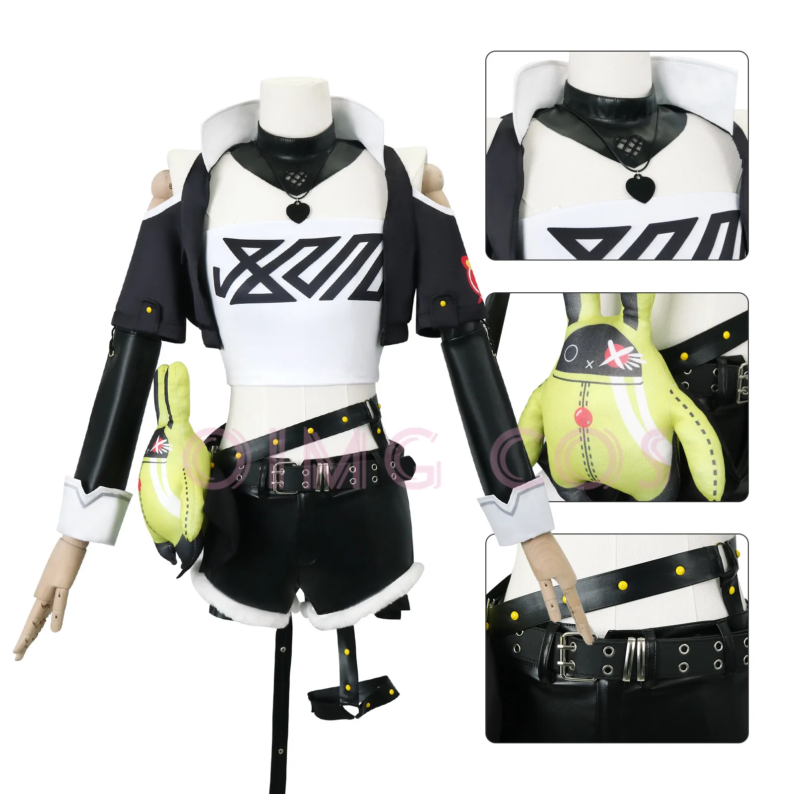 ニコール・デマラ・ゼンレス・ゾーン・ゼロコスプレ衣装制服ウィ - Anime Cosplay Wig のレビューと価格