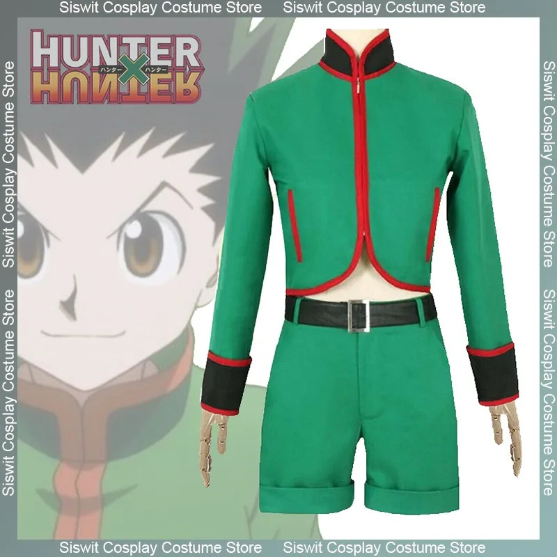 アニメ X ハンター ゴン・フリークス コスプレ衣装 グリー - Hunter X Hunter Uniform のレビューと価格