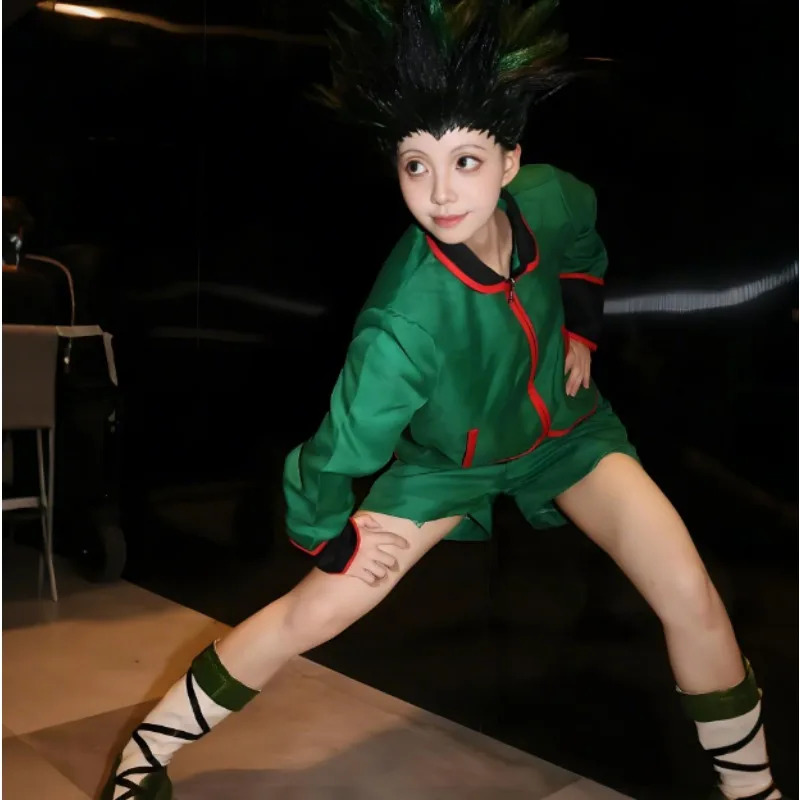 アニメ X ハンター ゴン・フリークス コスプレ衣装 グリー - Hunter X Hunter Uniform のレビューと価格