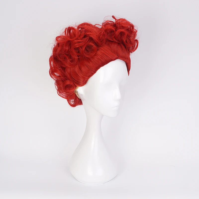 アリス レッドクイーン コスプレウィッグ ハートの女王 レッ - Anime Cosplay Red Hair のレビューと価格