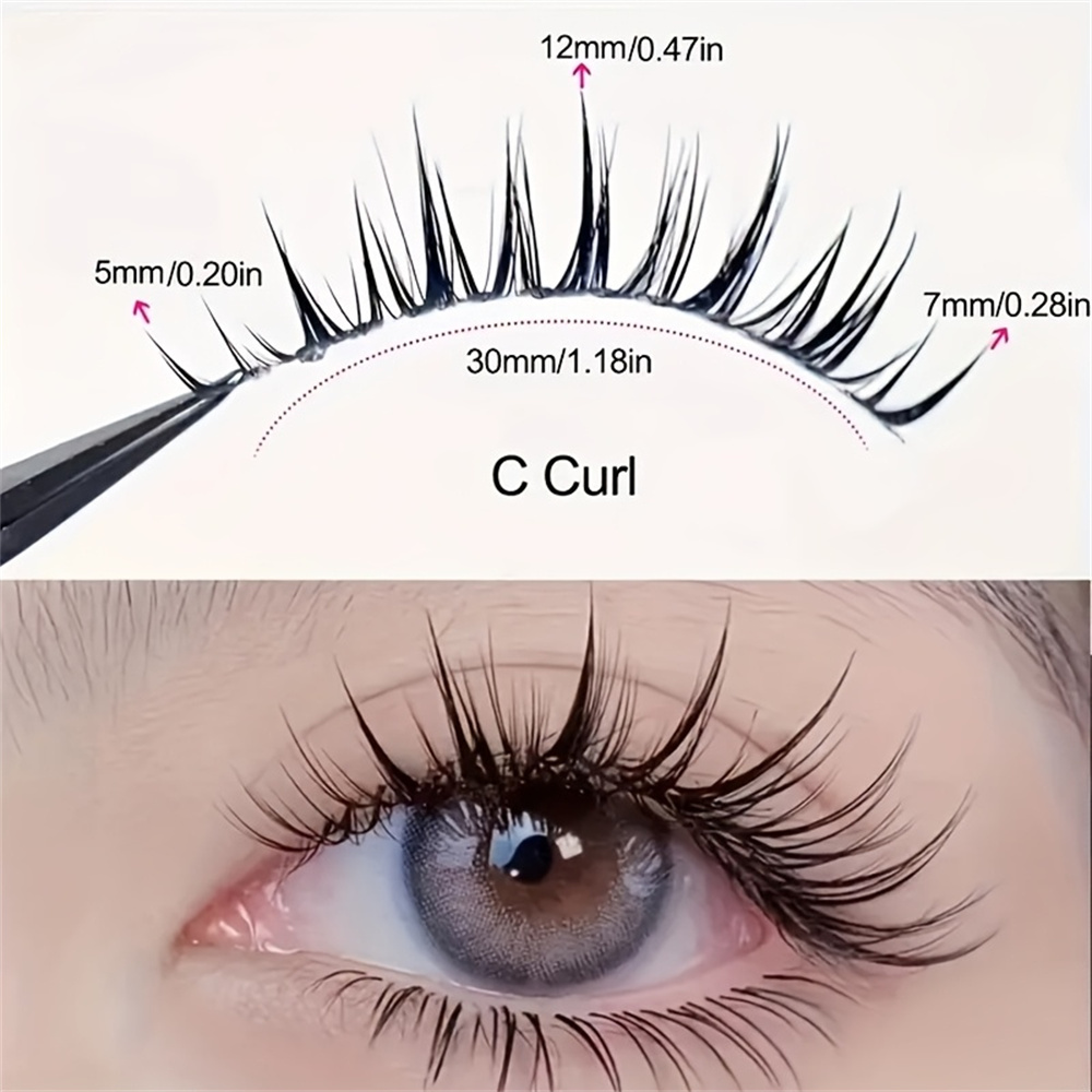 ウェットコミックまつげ5ペア、キャットアイ＆ナチュラルスタイ - Anime Cosplay Lashes のレビューと価格