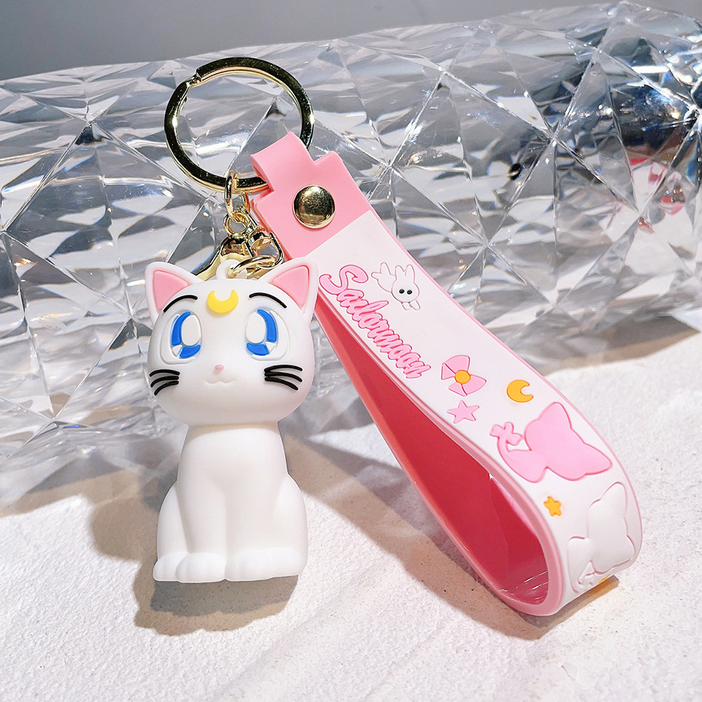 セーラームーンキーホルダー,PVC樹脂アクションフィギュア, - Sailor Moon Wand のレビューと価格