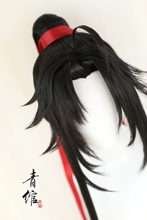 新しい悪魔栽培のグランドマスター若い魏無羨魏英古代スタイルか - Anime Cosplay Wig のレビューと価格