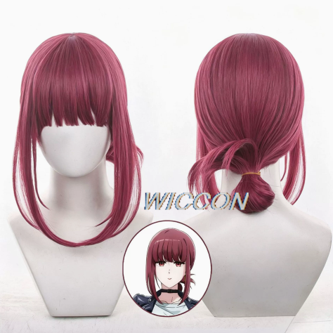 山田コスプレウィッグアニメスーパーマーケットの後ろで喫煙して - Anime Cosplay Red Hair のレビューと価格
