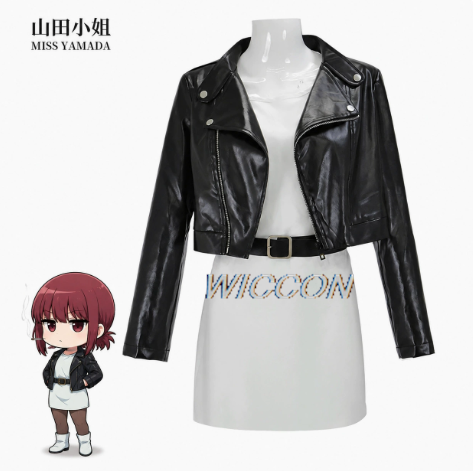 山田コスプレウィッグアニメスーパーマーケットの後ろで喫煙して - Anime Cosplay Red Hair のレビューと価格