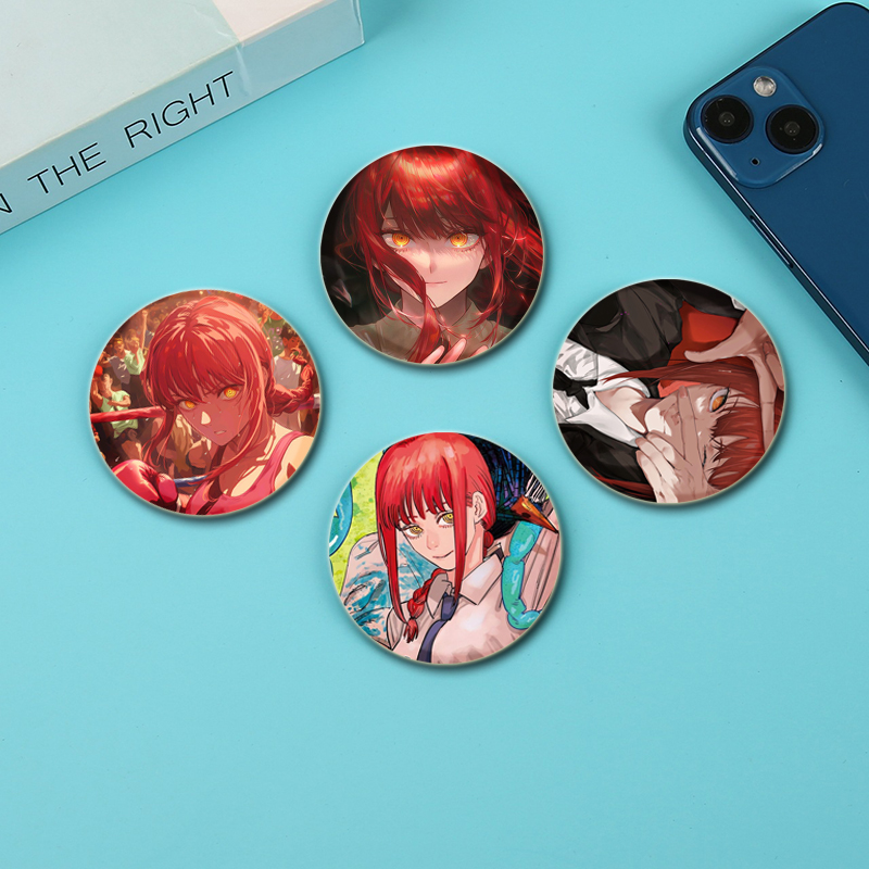 アニメキャラクターマキマブローチ、漫画コスプレ、かわいいバッ - Anime Cosplay Makima のレビューと価格