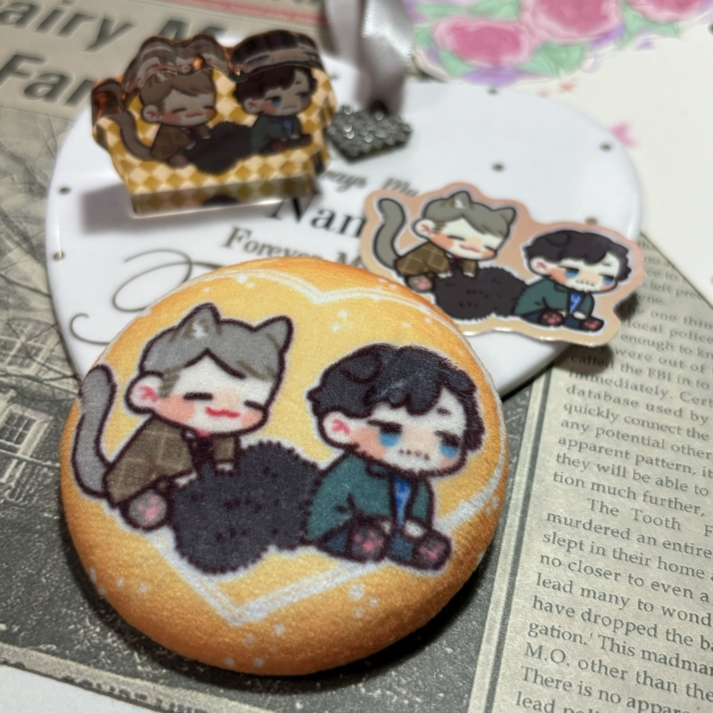 新入荷アクリルキーホルダー インスタ風フォトカードペンダント - Anime Cosplay Photo のレビューと価格