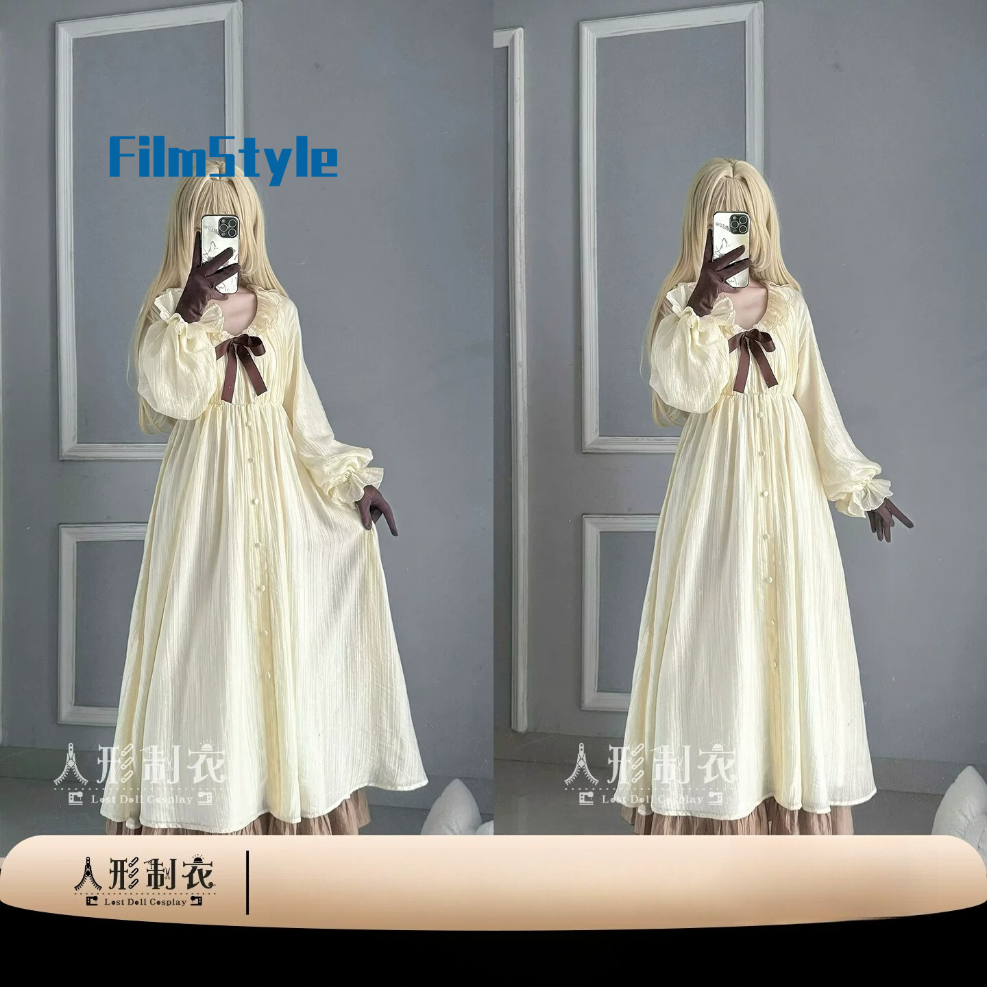 ヴァイオレット・エヴァーガーデン バイオレット コスプレ ナ - Violet Evergarden Dress のレビューと価格