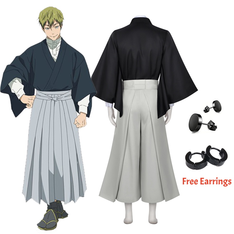 アニメ「呪術廻戦」ゼニン・ナオヤ コスプレ衣装 着物ユニフォ - Jujutsu Kaisen Uniform のレビューと価格