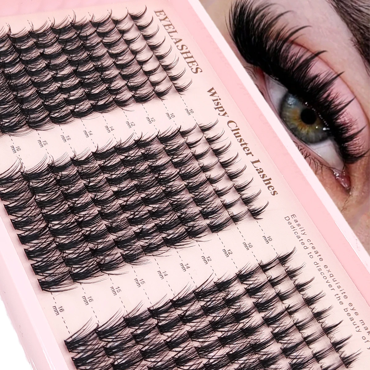 AMSDCN マンガラッシュクラスター ウィスピー フェアリ - Anime Cosplay Lashes のレビューと価格