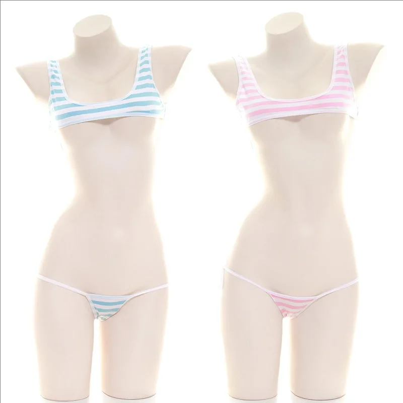 女性甘いアニメゲームスリーポイントビキニ水着かわいいコスプレ - Anime Cosplay Bikini のレビューと価格