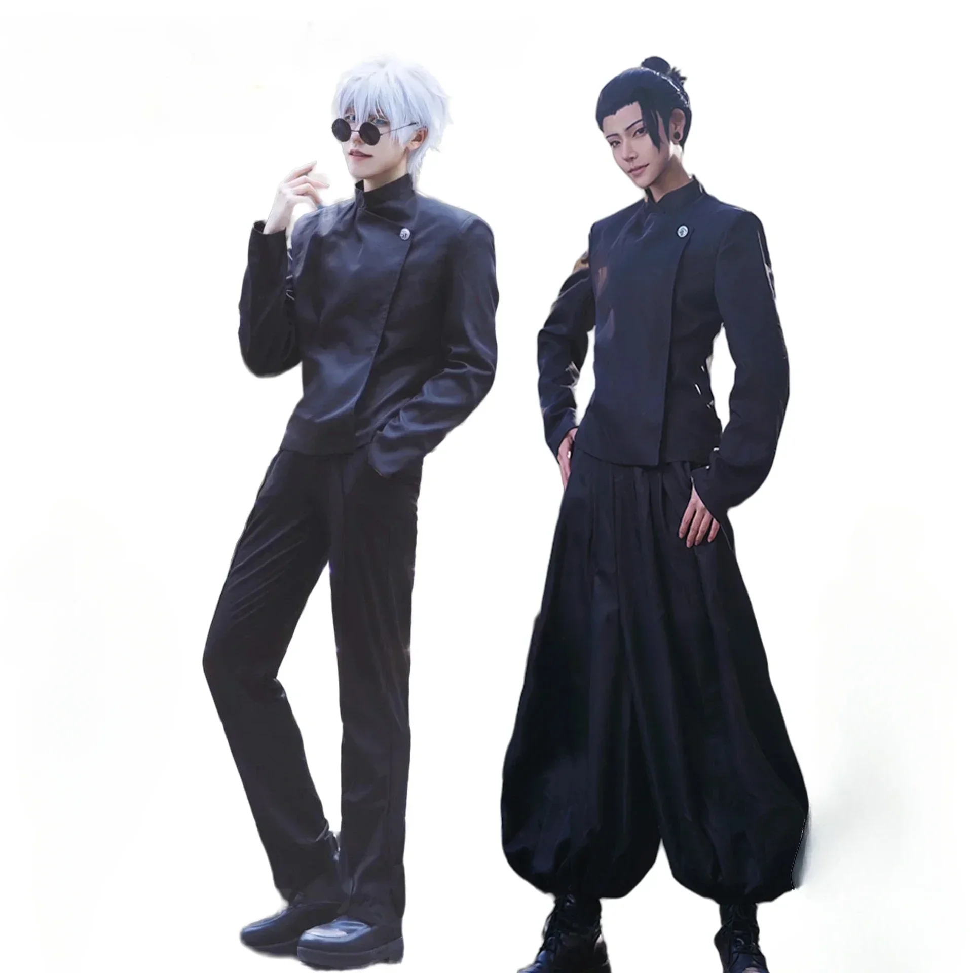 アニメ「呪術廻戦」コスプレ　呪術廻戦　五条悟　ゲト修爾　コス - Jujutsu Kaisen Uniform のレビューと価格
