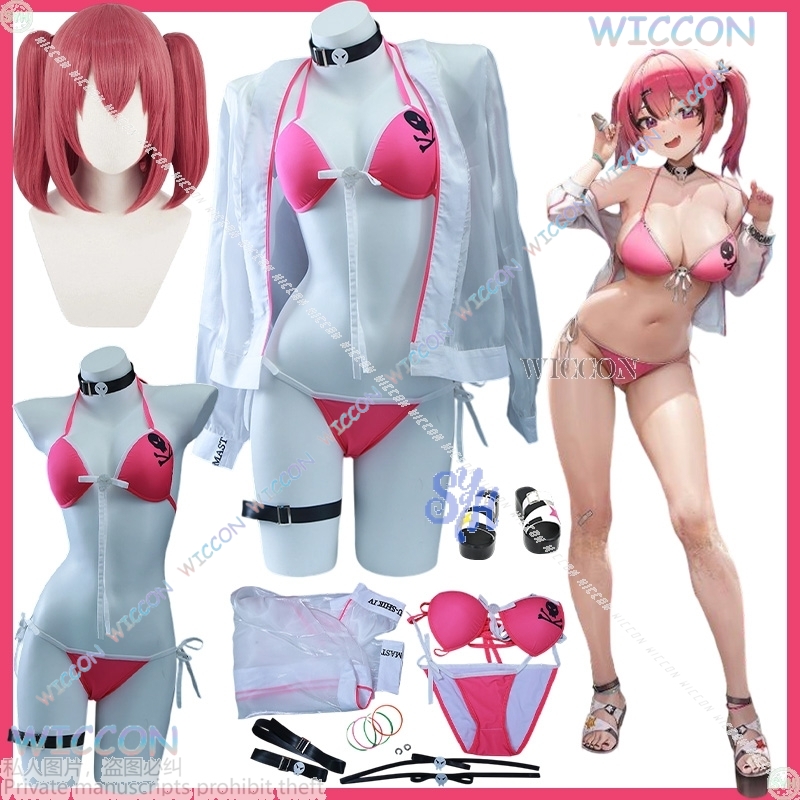アニメ衣装かわいいジライケイマストコスプレゲームニッケ勝利の - Anime Cosplay Bikini のレビューと価格